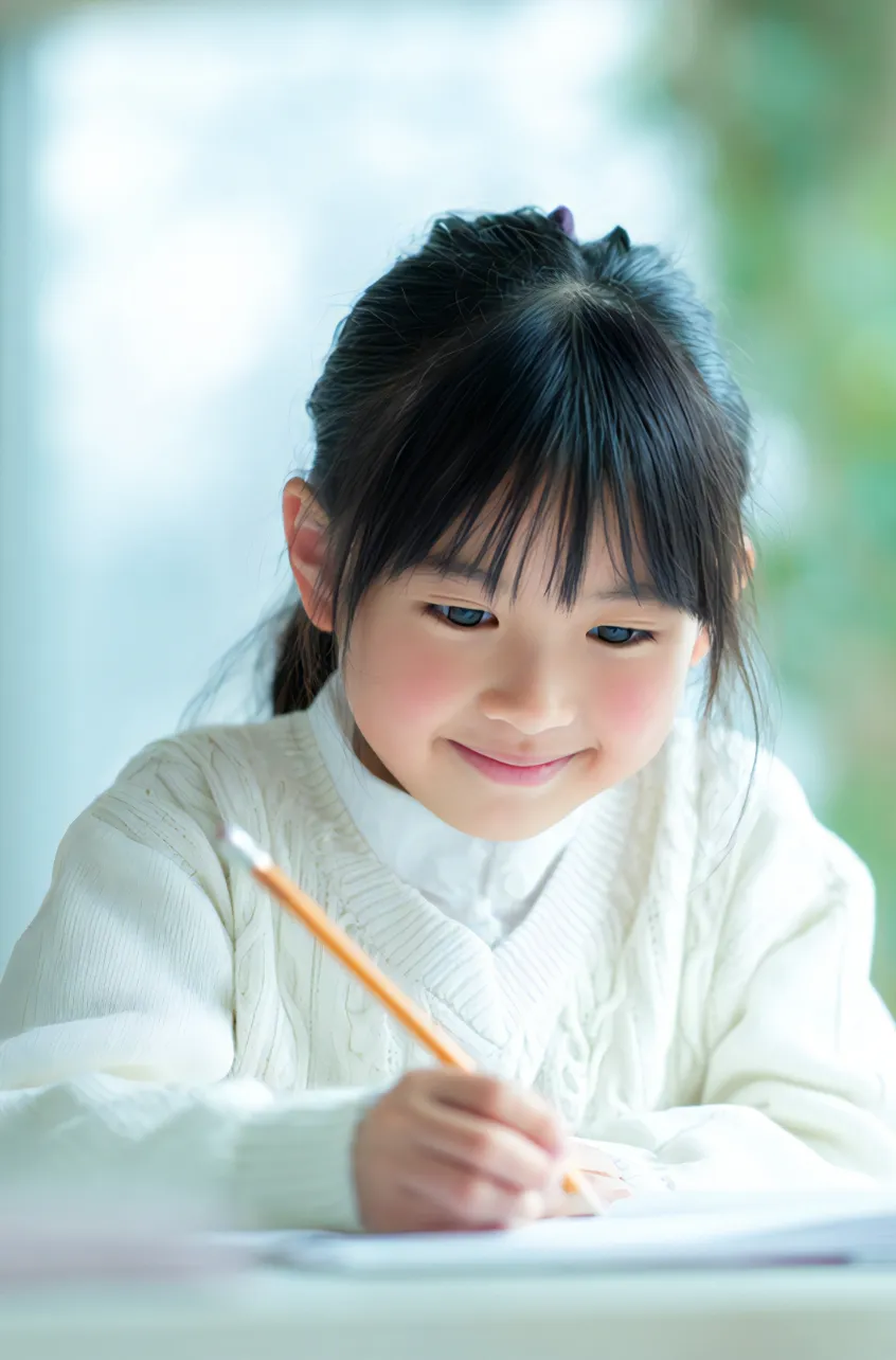 晴れやかな学生の写真